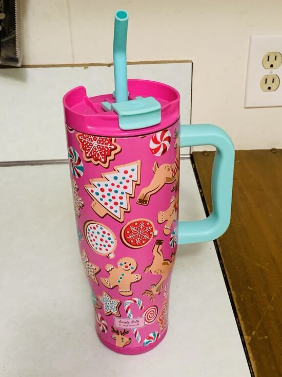 Simply Belle Other - Simply Belle Simply Southern "Christmas Sweets" Stainless Steel Bottle 40 oz